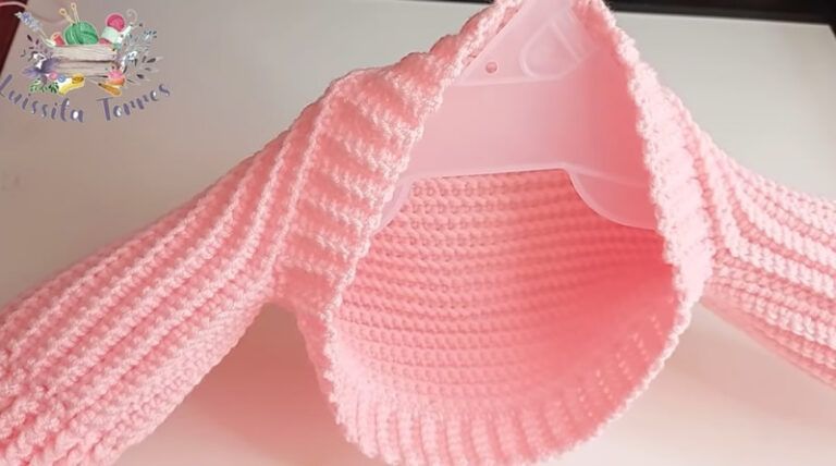 Bolero a crochet DIY paso a paso