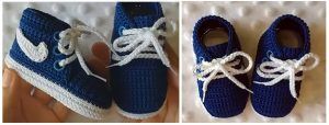 Zapatillas NiKe a Crochet DIY