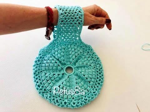DIY Porta madeja tejido a crochet